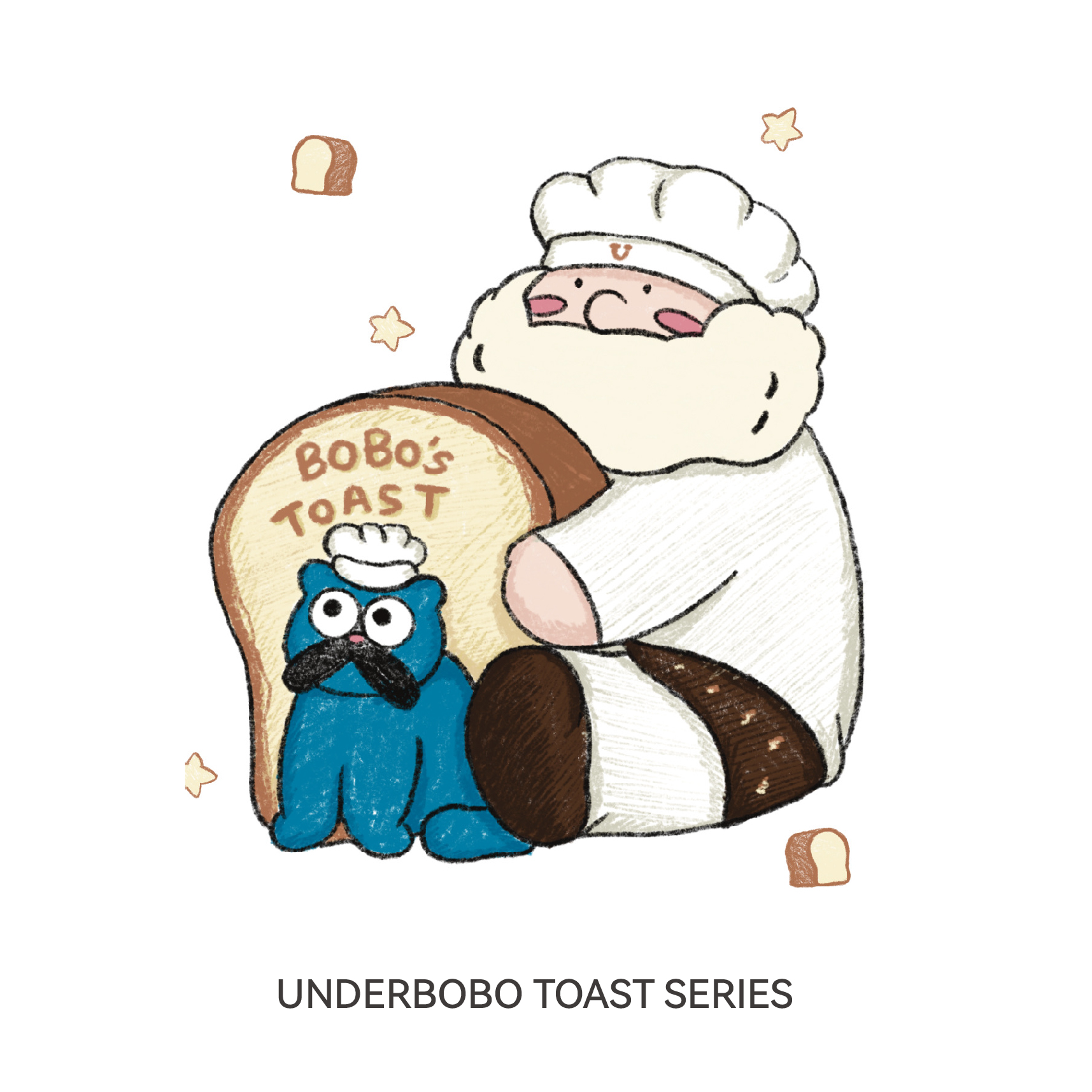 UNDERBOBO Toast Series
