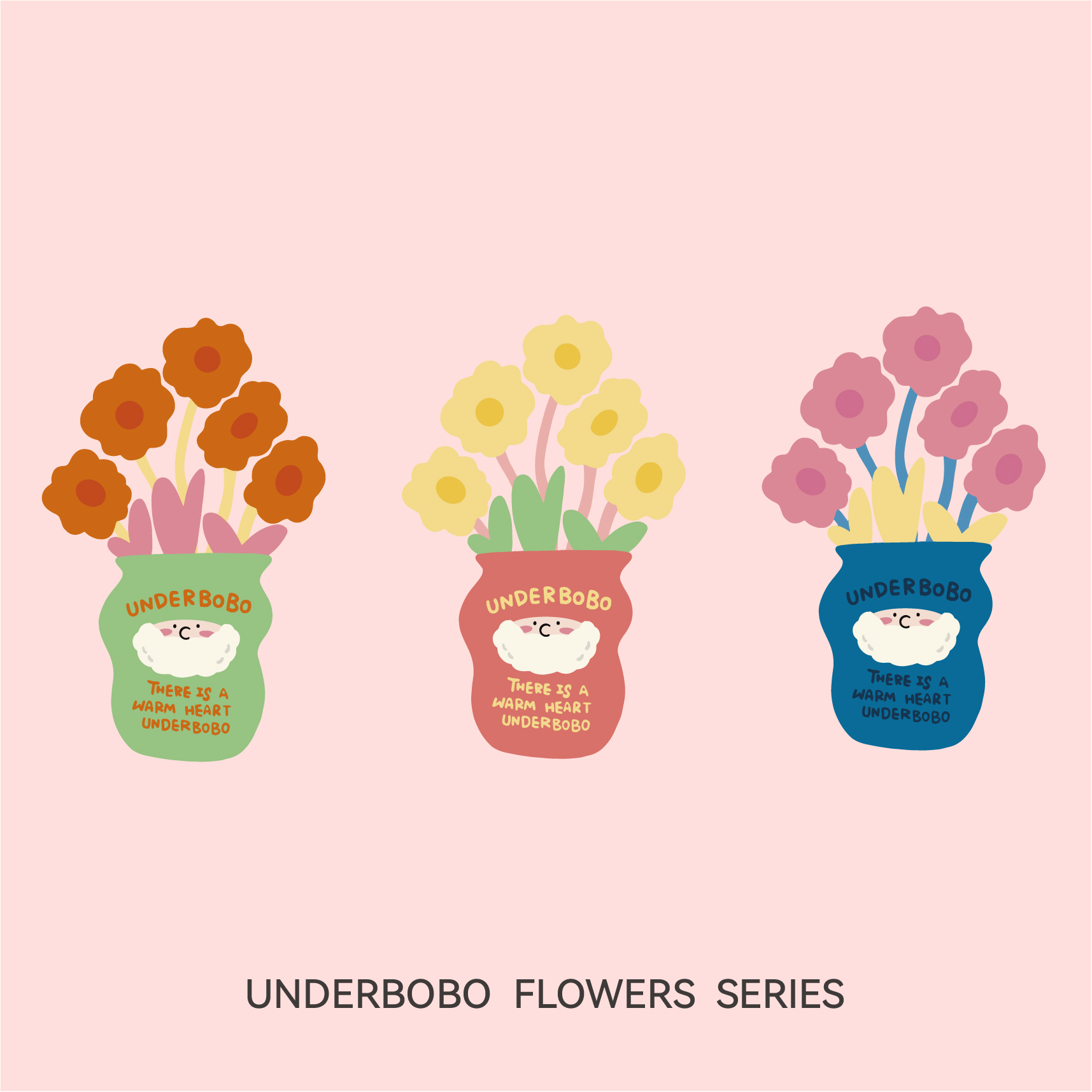 UNDERBOBO Flowers Series